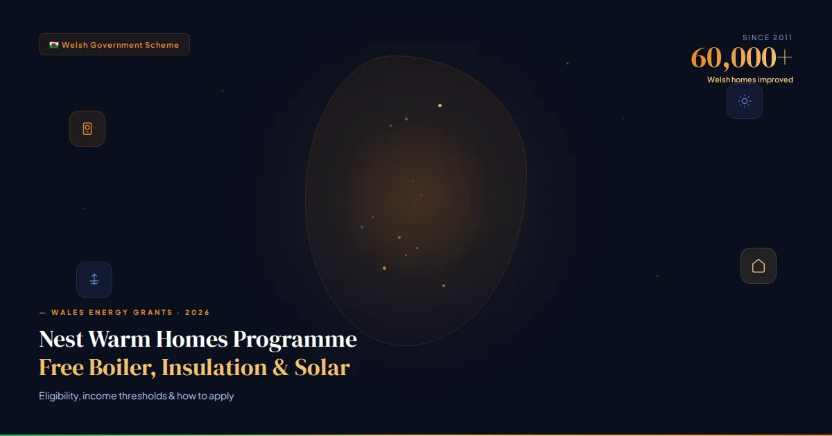 Nest Wales: Free Boiler, Insulation & Solar Panels (2026 Guide)