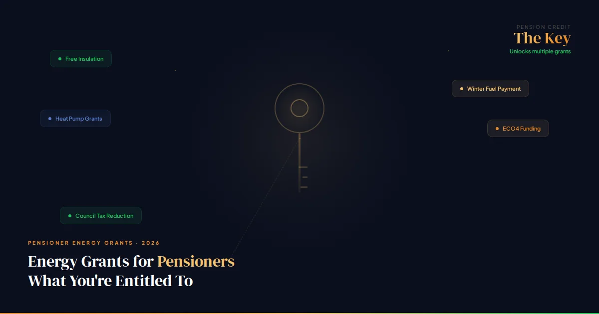 Energy Grants for Pensioners 2026: What You're Entitled To