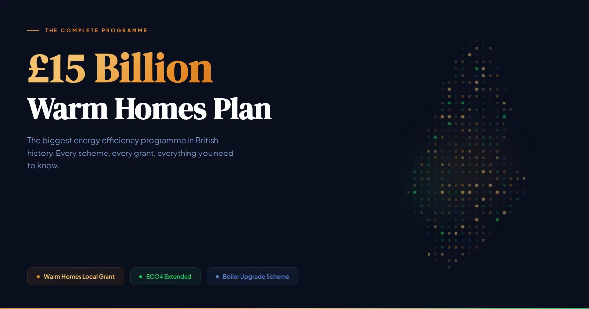 Warm Homes Plan 2026: Complete Guide to the UK Programme